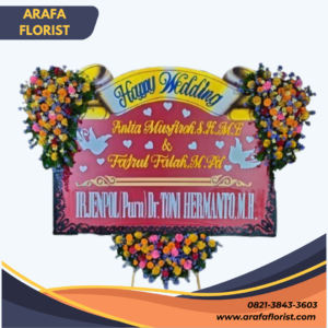 Papan Ucapan Karangan Bunga Untuk Berbagai Momen, Murah!